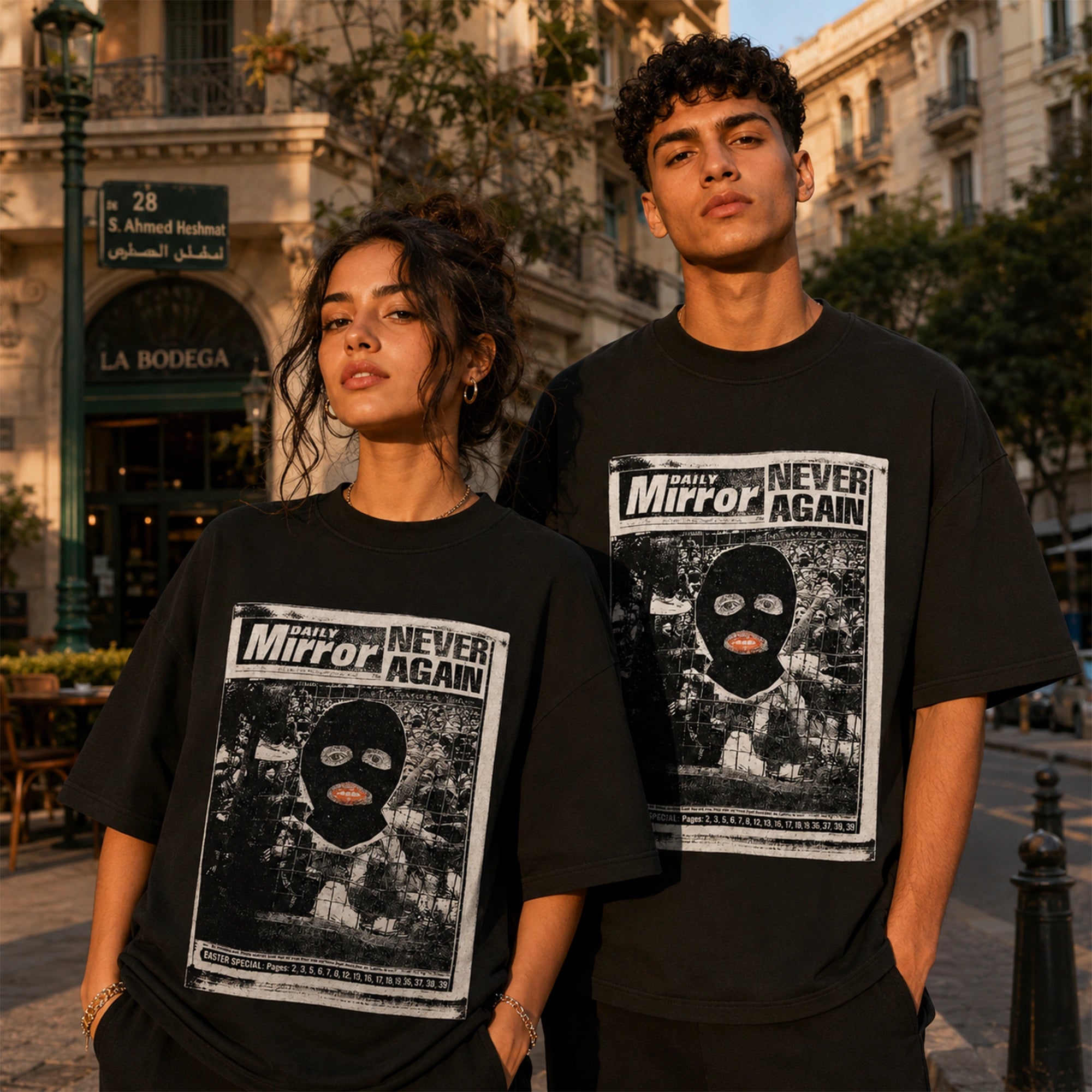 Newspaper Graphic Tee