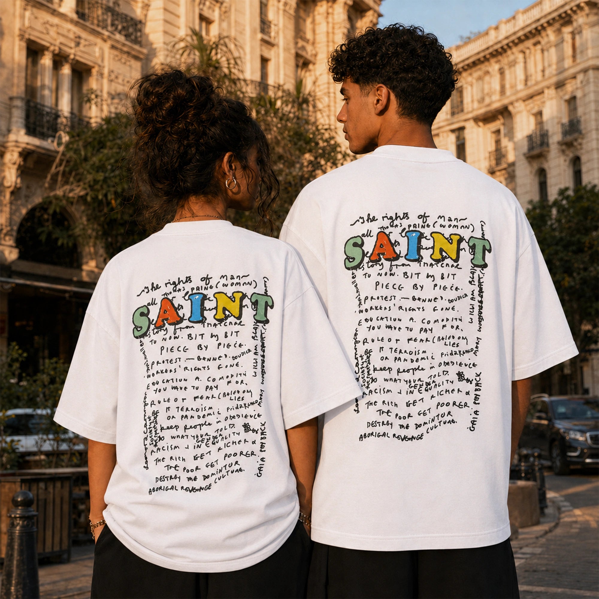 Newspaper Graphic Tee