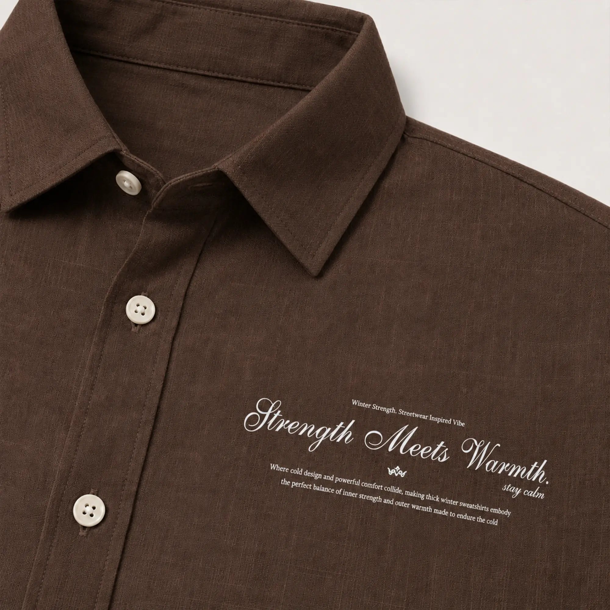 STRENGTH Linen Shirt