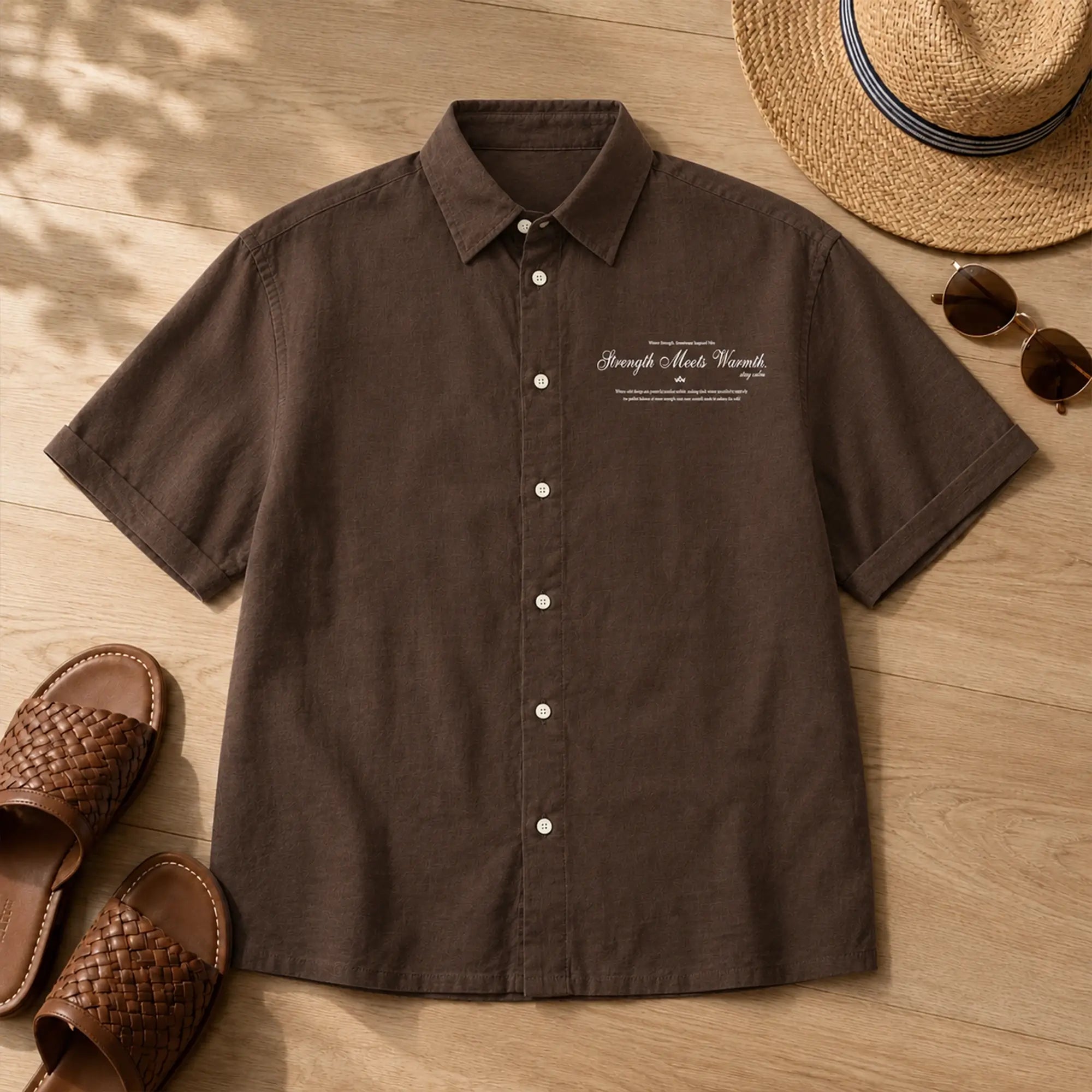 STRENGTH Linen Shirt