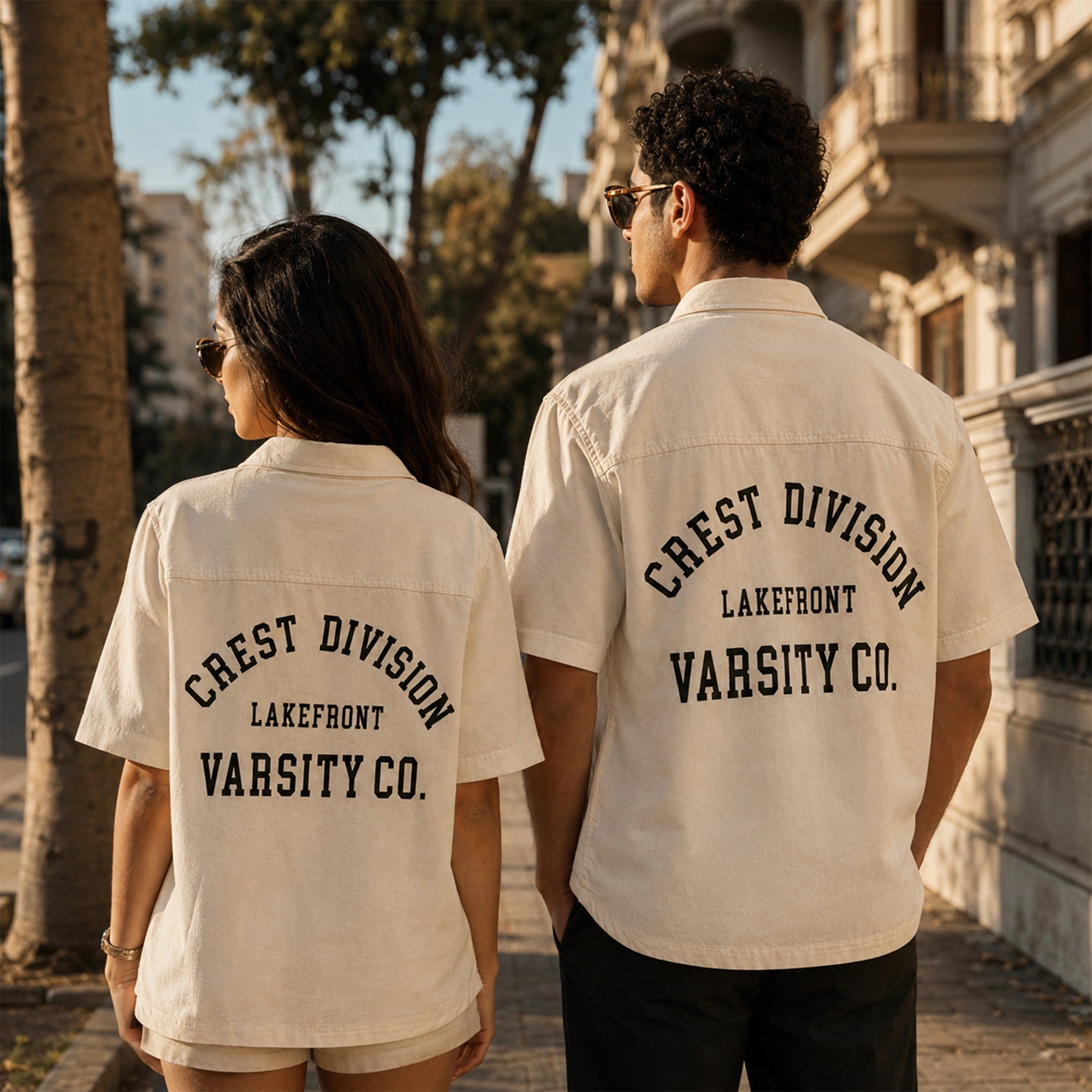 VARSITY Butter Linen Shirt