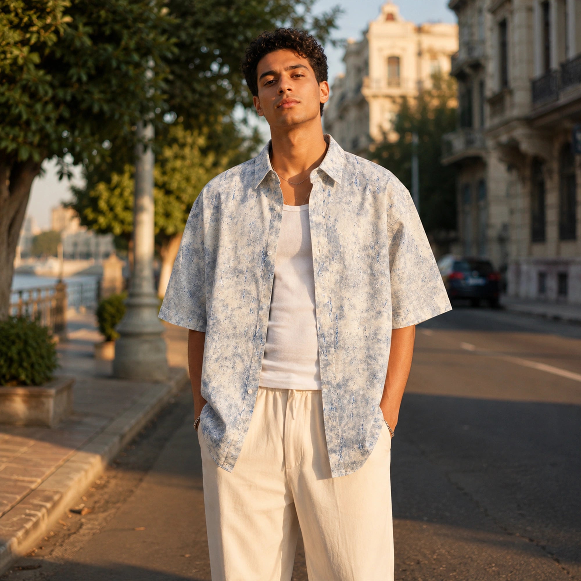 MARBLE Point Shirt