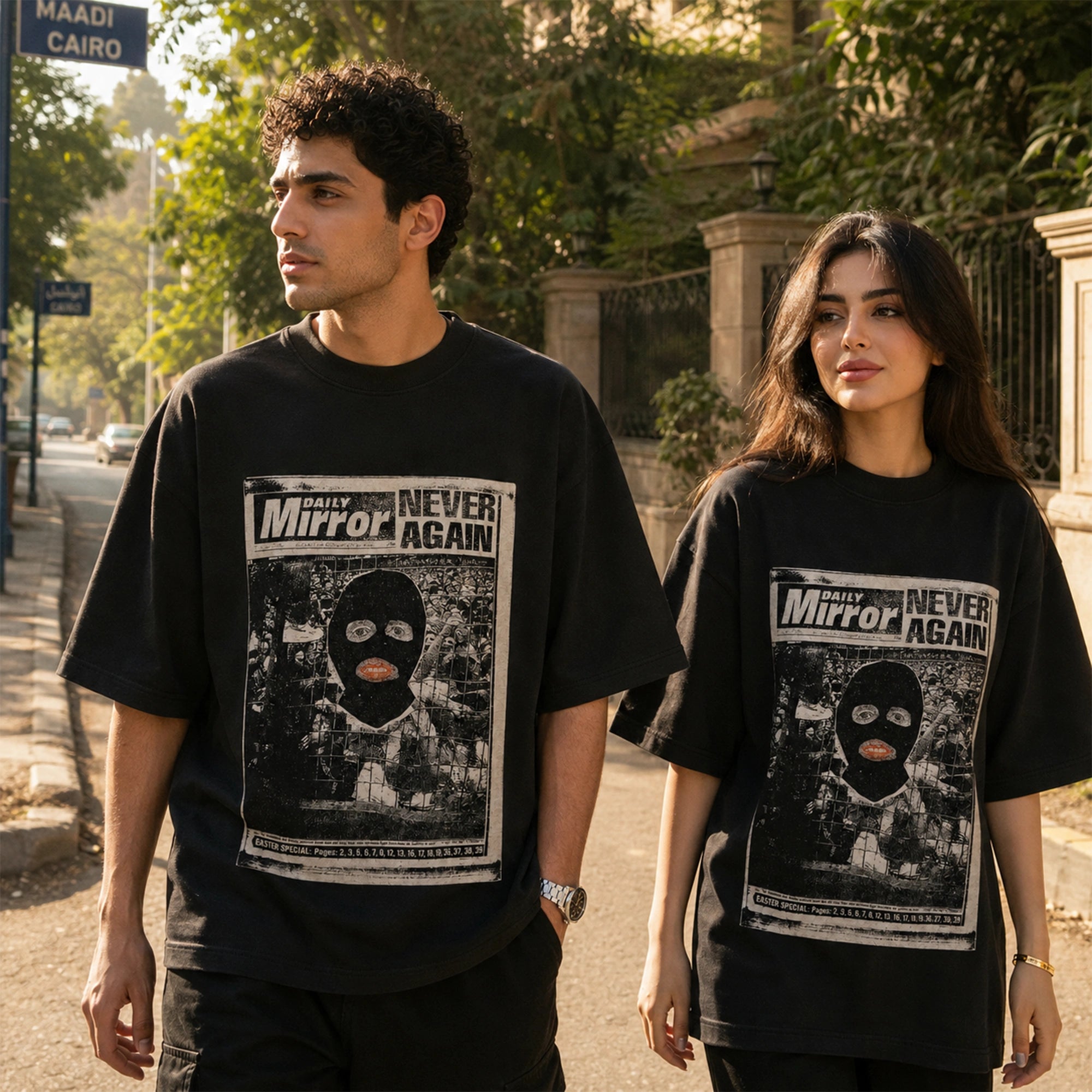 Newspaper Graphic Tee