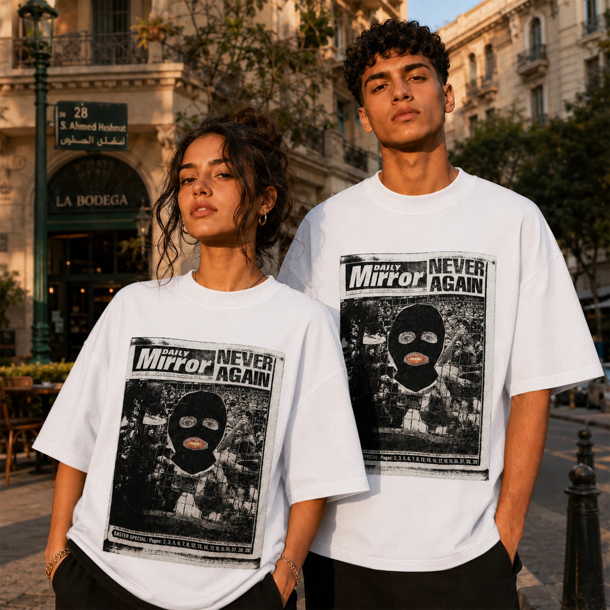 Newspaper Graphic Tee