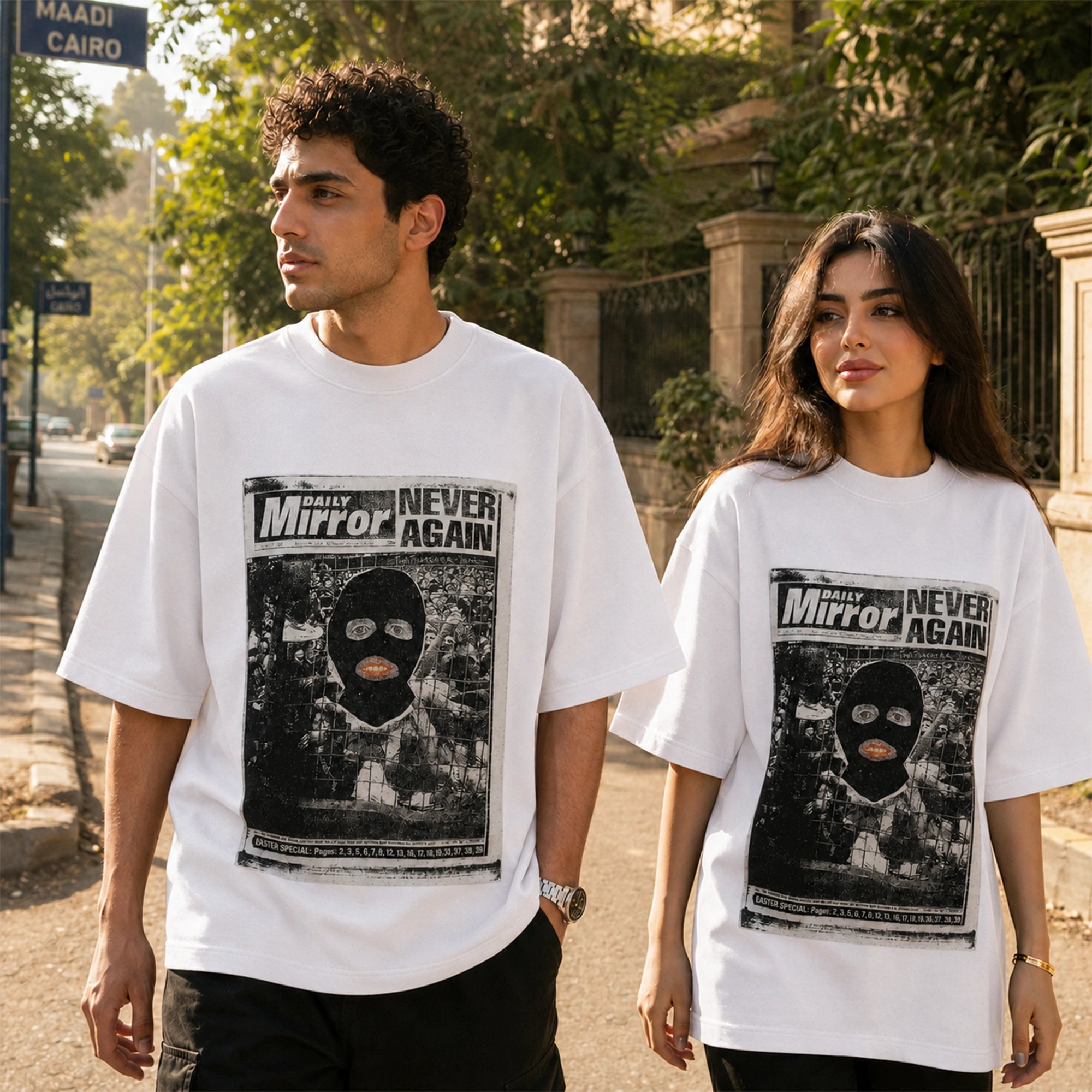 Newspaper Graphic Tee