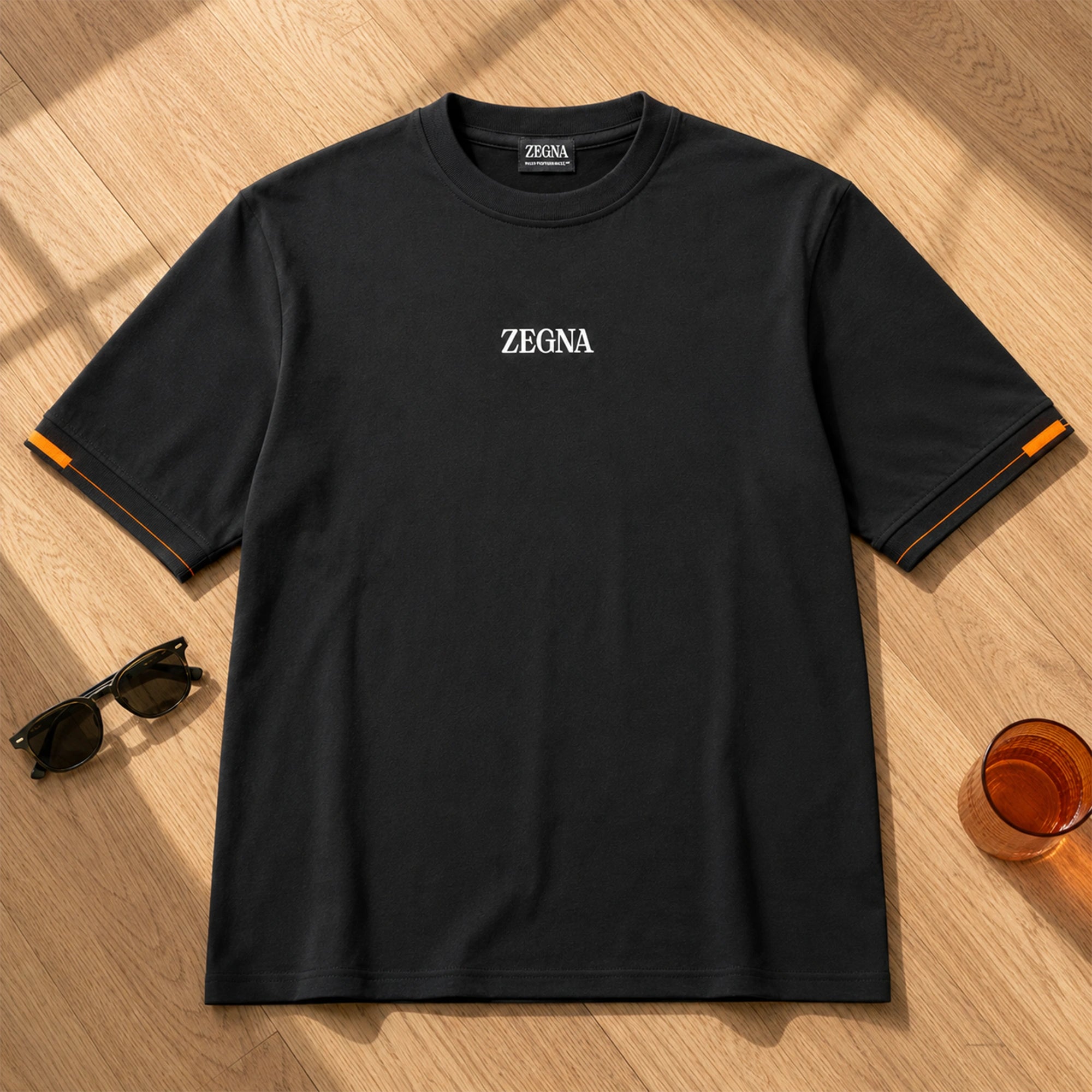 Rib Cuff Tee