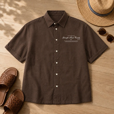 STRENGTH Linen Shirt