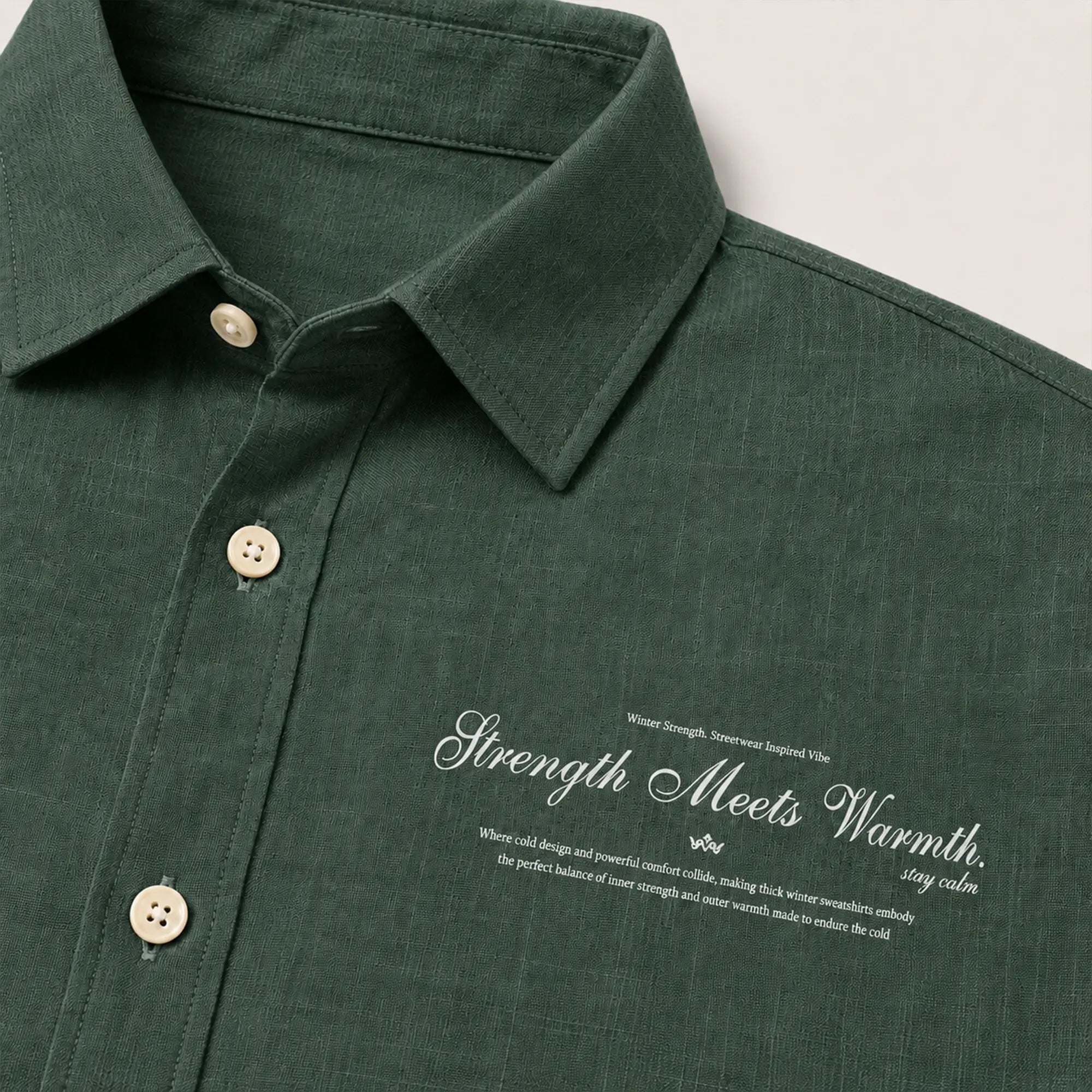 STRENGTH Linen Shirt