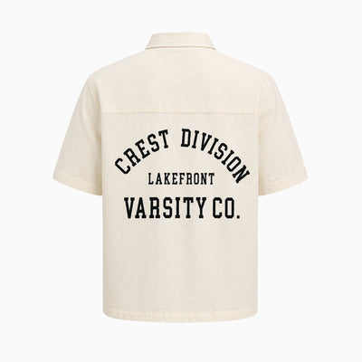 VARSITY Butter Linen Shirt